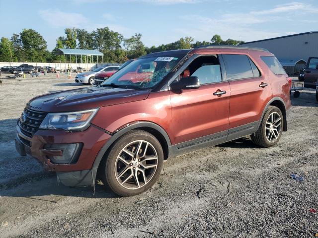 FORD EXPLORER S 2016 with VIN 1FM5K8GT1GGB14472 - Photo from auction