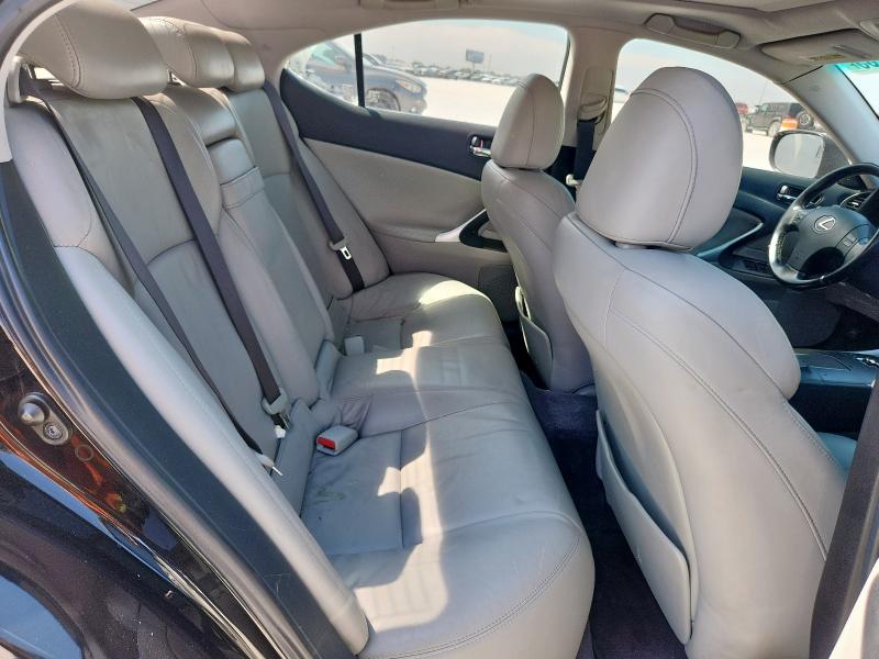 Photo 10 from auction – 2007 LEXUS IS 250 with VIN JTHBK262875046730