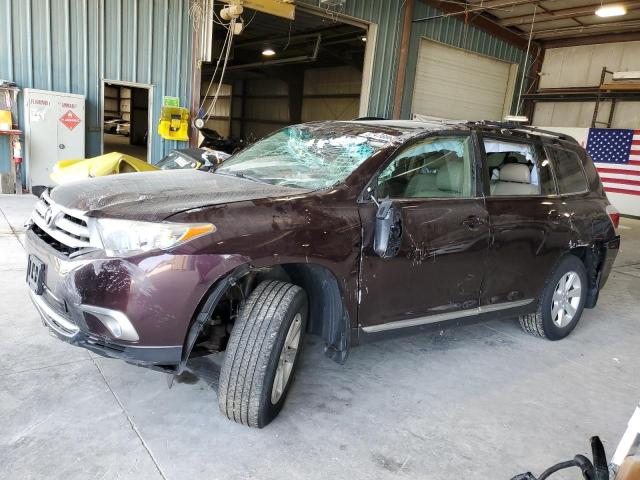TOYOTA HIGHLANDER 2013 مع رقم تعريف المركبة 5TDBK3EH7DS222539 - صورة من المزاد