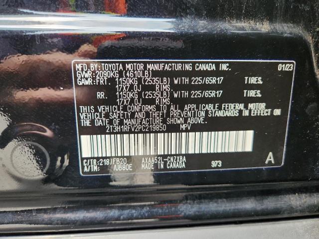 Photo 14 from auction – 2023 TOYOTA RAV4 LE with VIN 2T3H1RFV2PC219850