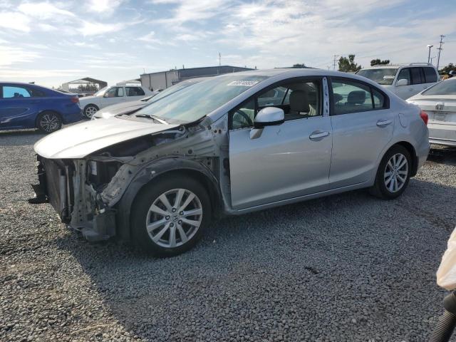 HONDA CIVIC EXL 2012 with VIN 19XFB2F99CE335727 - Photo from auction