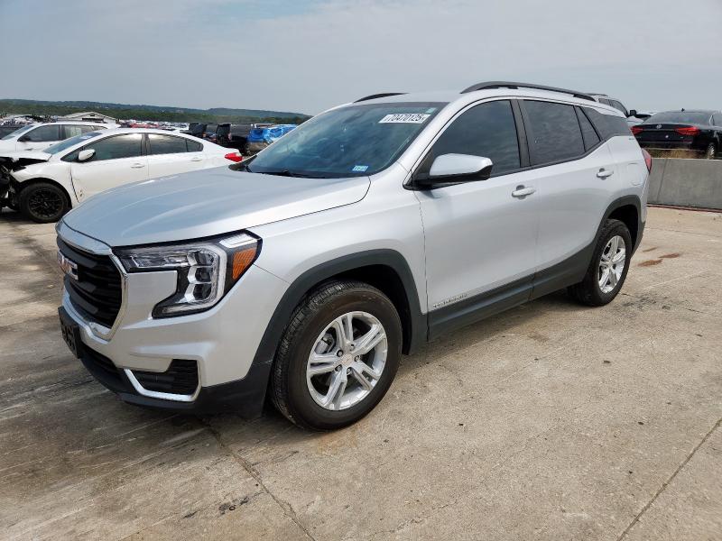 GMC TERRAIN SL 2022 with VIN 3GKALMEV9NL121650 - Photo from auction