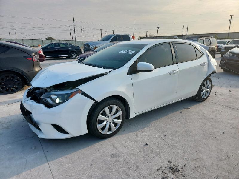 TOYOTA COROLLA L 2015 with VIN 5YFBURHEXFP302248 - Photo from auction