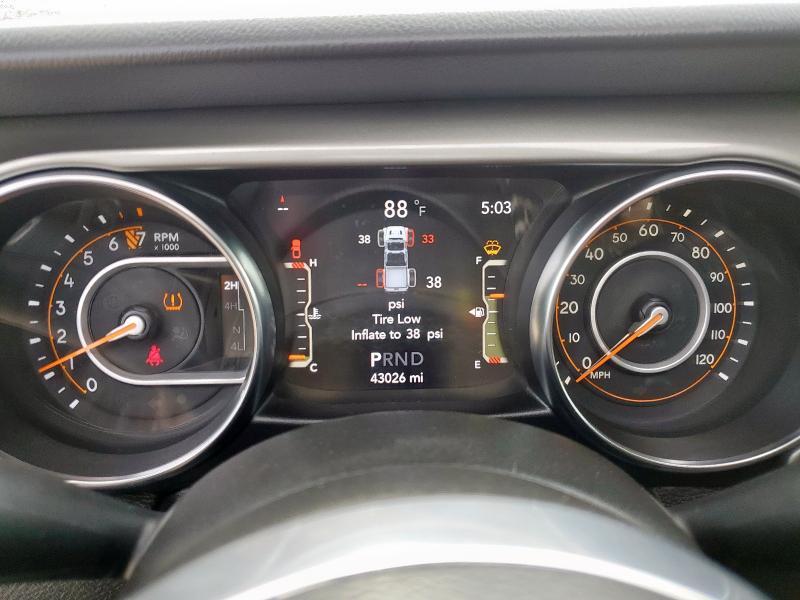 Photo 9 from auction – 2023 JEEP GLADIATOR with VIN 1C6HJTFG9PL523216