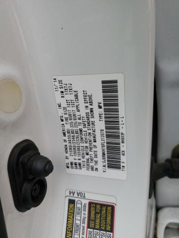 Photo 14 from auction – 2015 HONDA CR-V EXL with VIN 5J6RM4H79FL013576