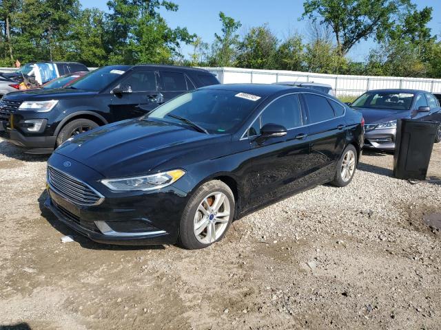 FORD FUSION SE 2018 with VIN 3FA6P0HD8JR194636 - Photo from auction