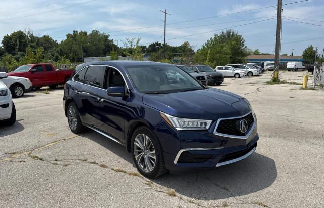 ACURA MDX TECHNO 2017 with VIN 5FRYD4H54HB006216 - Photo from auction
