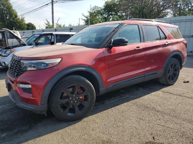 FORD EXPLORER S 2020 with VIN 1FM5K8GCXLGA60342 - Photo from auction
