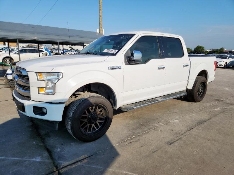 FORD F150 SUPERCREW 2017 with VIN 1FTEW1CF9HKC52694 - Photo from auction