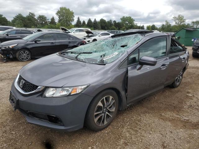 HONDA CIVIC EX 2014 with VIN 2HGFB2F86EH553401 - Photo from auction