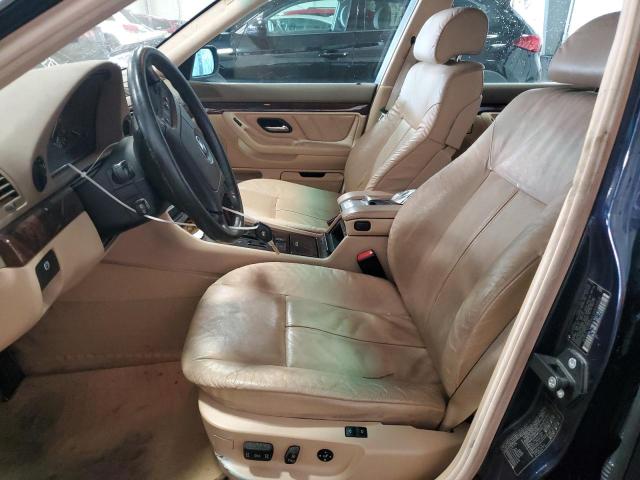 Photo 7 from auction – 2001 BMW 740 IL with VIN WBAGH834X1DP22703