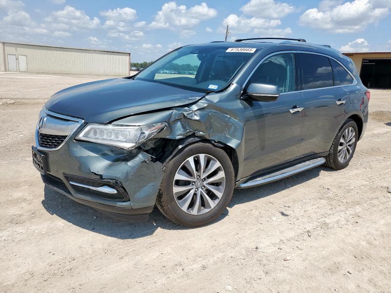 ACURA MDX TECHNO 2016 con VIN 5FRYD4H47GB014428 - Foto de la subasta