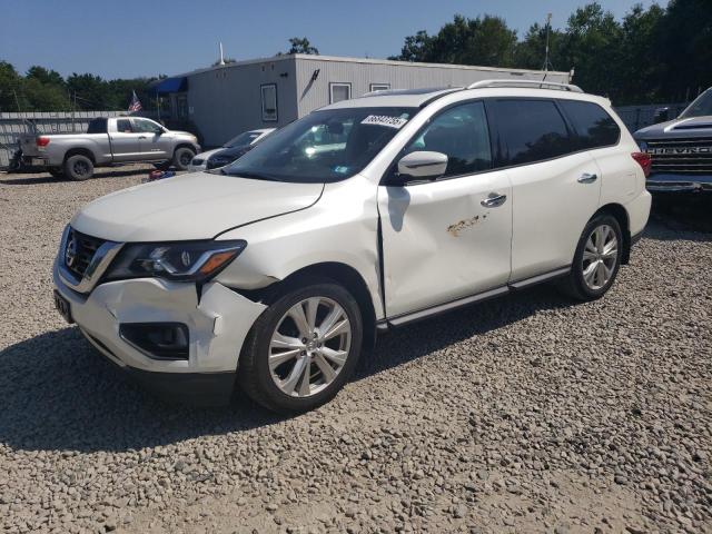 NISSAN PATHFINDER 2018 with VIN 5N1DR2MM5JC677461 - Photo from auction