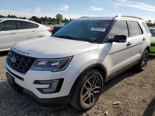 FORD EXPLORER S 2016 with VIN 1FM5K8GT6GGB18551 - Photo from auction