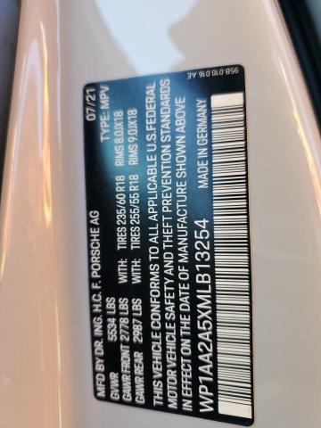 Photo 14 from auction – 2021 PORSCHE MACAN with VIN WP1AA2A5XMLB13254