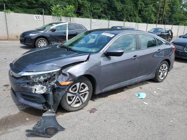 HONDA CIVIC LX 2018 with VIN 2HGFC2F50JH555643 - Photo from auction