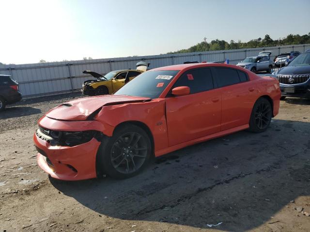 DODGE CHARGER SCAT PACK 2022 with VIN 2C3CDXGJ2NH221051 - Photo from auction