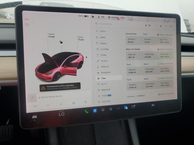 Photo 9 from auction – 2021 TESLA MODEL 3 with VIN 5YJ3E1EB3MF049831