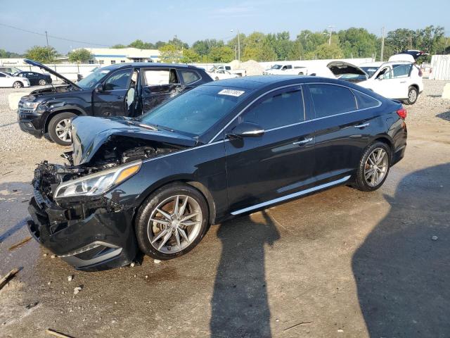 HYUNDAI SONATA SPO 2015 with VIN 5NPE34AB8FH046191 - Photo from auction