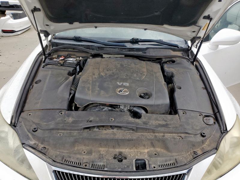 Photo 11 from auction – 2008 LEXUS IS 250 with VIN JTHBK262X85076667