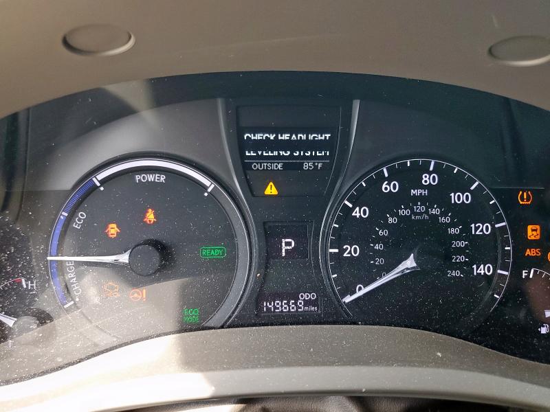 Photo 9 from auction – 2013 LEXUS RX 450H with VIN JTJZB1BA0D2007017