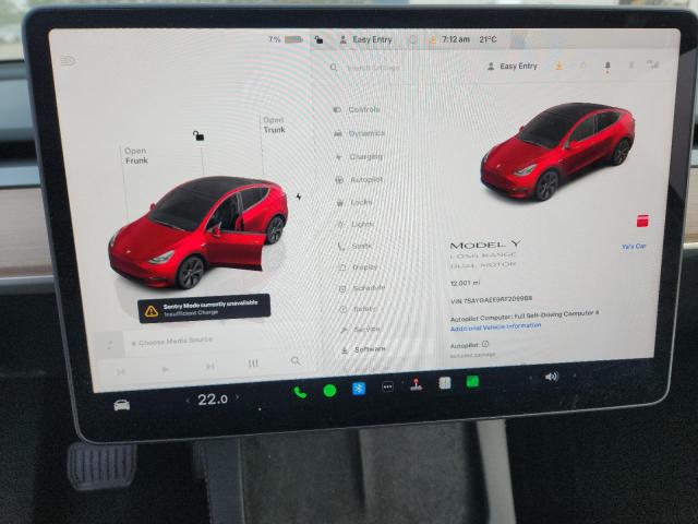 Photo 9 from auction – 2024 TESLA MODEL Y with VIN 7SAYGAEE9RF209988