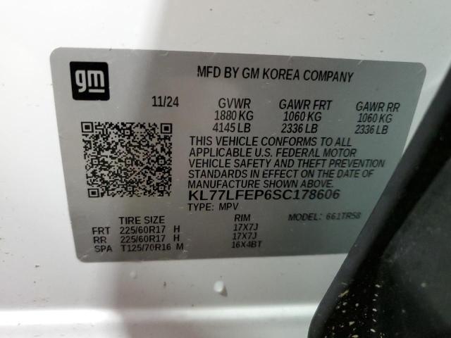 Photo 14 from auction – 2025 CHEVROLET TRAX LS with VIN KL77LFEP6SC178606