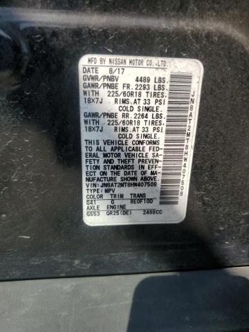 Photo 14 from auction – 2017 NISSAN ROGUE S with VIN JN8AT2MT8HW407508