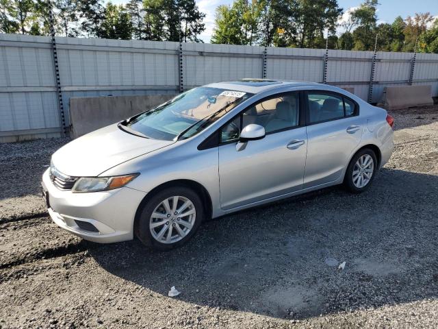 HONDA CIVIC EX 2012 with VIN 2HGFB2F85CH511718 - Photo from auction