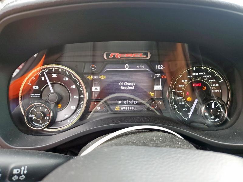 Photo 9 from auction – 2021 RAM 1500 REBEL with VIN 1C6SRFLT9MN742775
