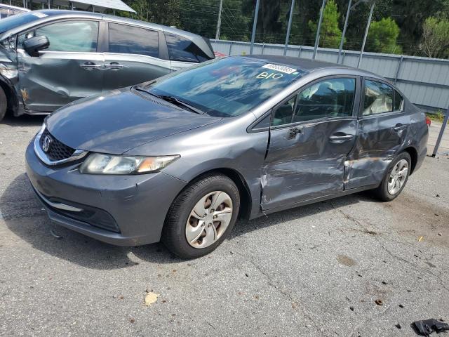 HONDA CIVIC LX 2013 with VIN 19XFB2F50DE076804 - Photo from auction