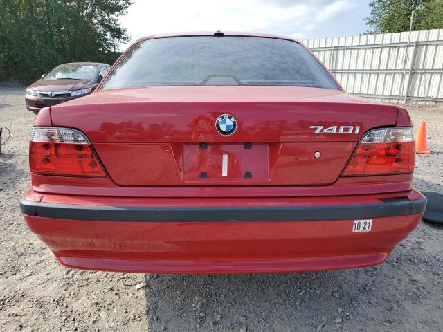 Photo 6 from auction – 2001 BMW 740 I AUTO with VIN WBAGG83451DN86175