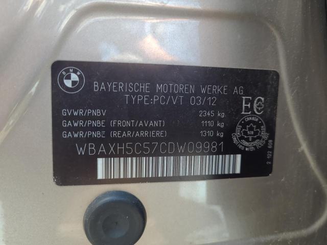Photo 10 from auction – 2012 BMW 528 XI with VIN WBAXH5C57CDW09981