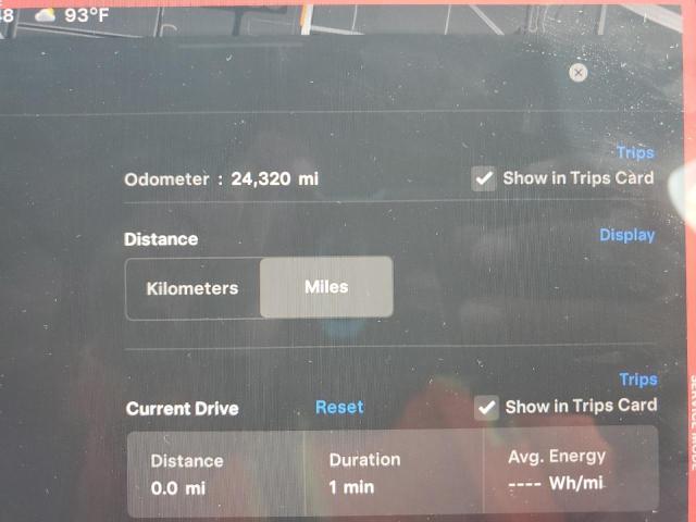Photo 9 from auction – 2024 TESLA MODEL Y with VIN 7SAYGDEF7RF048311