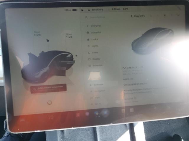 Photo 9 from auction – 2023 TESLA MODEL 3 with VIN 5YJ3E1EB1PF675284