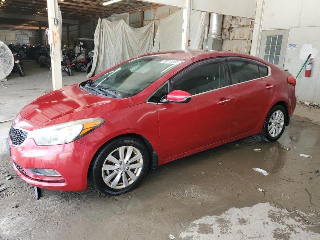 KIA FORTE EX 2014 with VIN KNAFX4A85E5096295 - Photo from auction