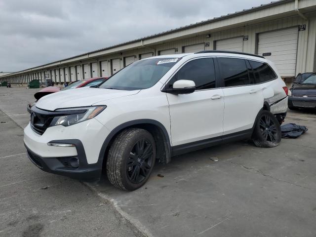 HONDA PILOT SE 2022 with VIN 5FNYF6H28NB072180 - Photo from auction