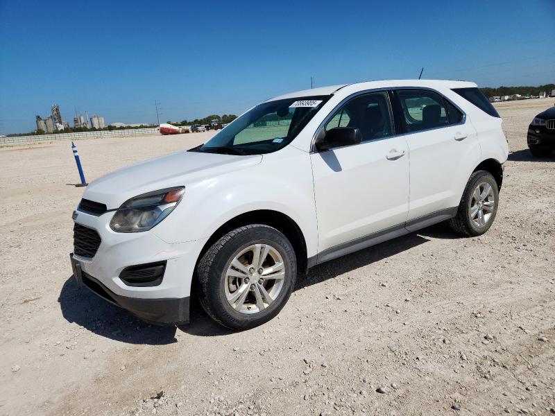 CHEVROLET EQUINOX LS 2017 with VIN 2GNALBEK0H1547682 - Photo from auction