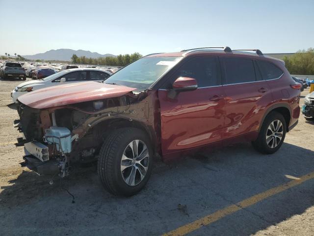 TOYOTA HIGHLANDER 2021 with VIN 5TDHZRAH1MS054802 - Photo from auction