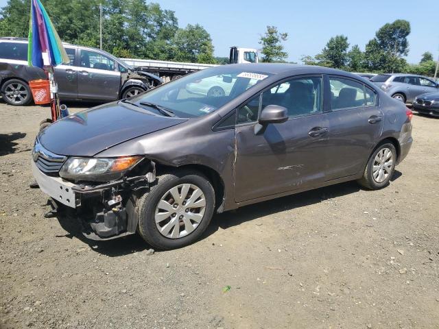 HONDA CIVIC LX 2012 with VIN 19XFB2F56CE339411 - Photo from auction