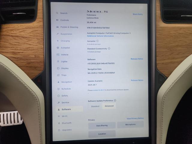 Photo 9 from auction – 2020 TESLA MODEL S with VIN 5YJSA1E40LF397092
