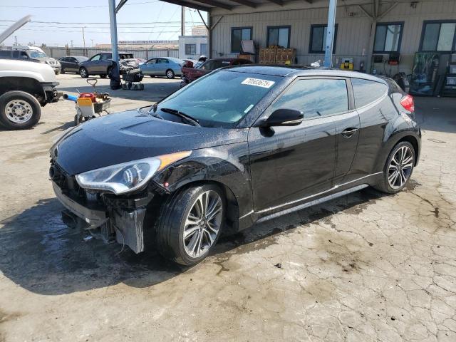 HYUNDAI VELOSTER TURBO 2016 with VIN KMHTC6AE9GU303536 - Photo from auction