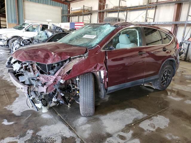HONDA CR-V SE 2016 with VIN 5J6RM4H49GL072991 - Photo from auction