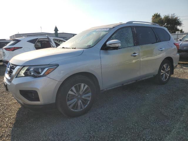 NISSAN PATHFINDER S 2019 with VIN 5N1DR2MN5KC614435 - Photo from auction