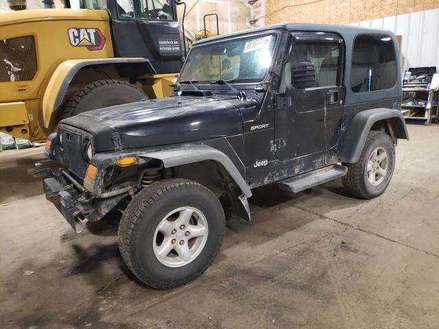 JEEP WRANGLER / 2003 with VIN 1J4FA49S93P346668 - Photo from auction