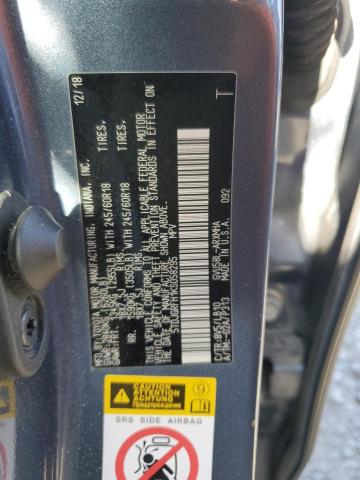 Photo 14 from auction – 2019 TOYOTA HIGHLANDER with VIN 5TDJGRFH1KS058295