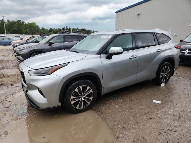 TOYOTA HIGHLANDER 2021 with VIN 5TDGZRBH8MS075186 - Photo from auction