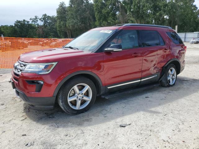 FORD EXPLORER X 2018 with VIN 1FM5K7DH1JGB75421 - Photo from auction