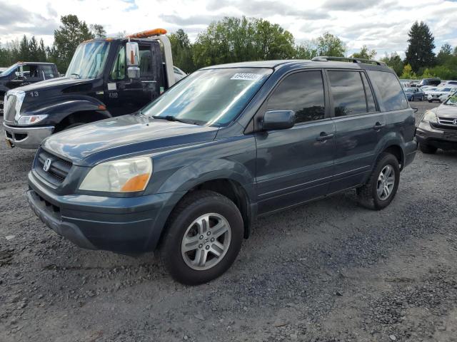 HOND PILOT EXL 2004 with VIN 2HKYF18504H536334 - Photo from auction