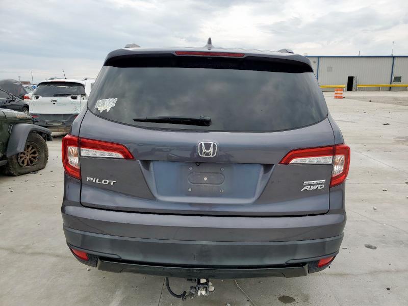 Photo 6 from auction – 2021 HONDA PILOT SE with VIN 5FNYF6H22MB013415